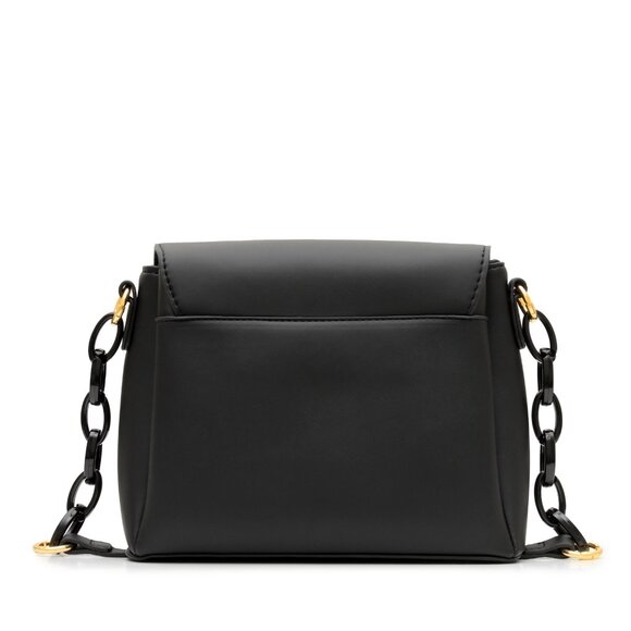 DASTI Studded Crossbody Handbag Black – Medium Size Purse + Yellow Option - Picture 5 of 9